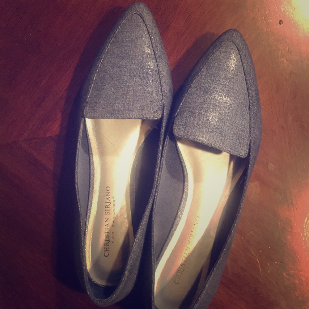 Christian Soriano by Payless navy blue flats